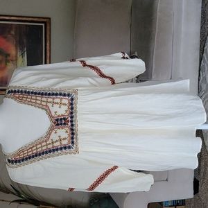 Max Studio Embroided Blouse